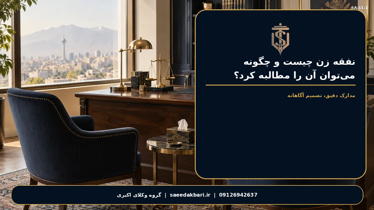 بررسی تخصصی نفقه در کرج